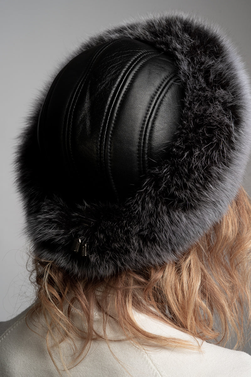 casquette en fourrure mareus